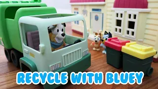 Recycling with Bluey + Bingo ♻️🌎🐾