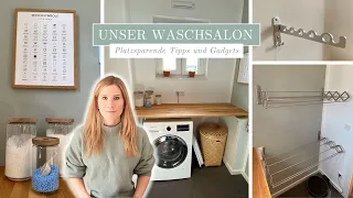 Waschküche - platzsparende Gadgets und praktische DIY-Ideen für kleine Räume - New Home Serie Teil 5