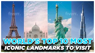 Uncover the World's Top 10 Most Iconic Landmarks - Don't Miss it! #travel #landmark