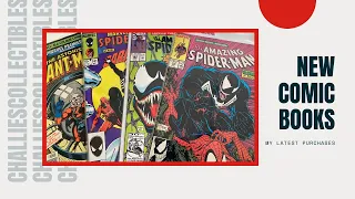 Completing Venom and Black Suit Spider-Man key comic book issues!