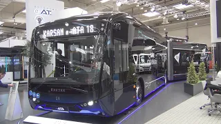 Karsan e-ATA 18 Electric City Bus (2023) Exterior and Interior