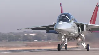 T-7A Red Hawk visits Vance enroute to Edwards AFB for testing