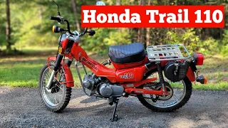 Honda Trail 110 walkaround