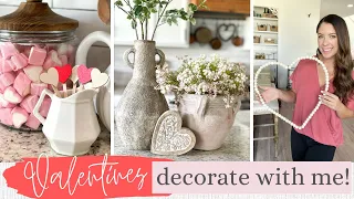 VALENTINES DAY DECORATE WITH ME 💗 VALENTINES DAY DECOR | SIMPLE VALENTINES DAY DECORATING IDEAS