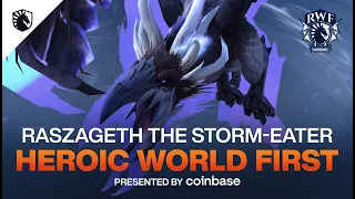 Liquid VS Heroic Raszageth World First Heroic Kill - Vault of the Incarnates