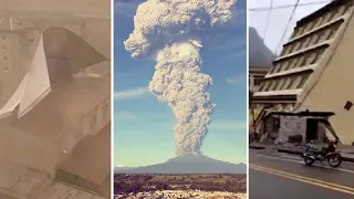 СТИХИЙНЫЕ БЕДСТВИЯ 2020 ГОДА | Извержение вулкана, наводнение, торнадо, землетрясение и другое