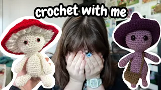 crochet with me (preparing for a craft market episode 4)