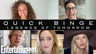 Quick Binge: ‘DC's Legends of Tomorrow’ Ft. Caity Lotz, Adam Tsekhman & More! | Entertainment Weekly