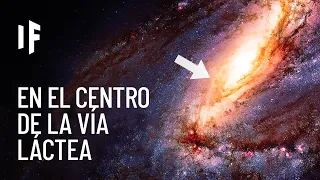 ¿Qué pasaría si la Tierra estuviera cerca del centro de la Vía Láctea?