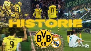 The history of Borussia Dortmund vs Real Madrid