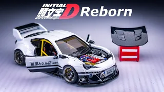 Takumi Fujiwara’s Toyota 86 Initial D Reborn Hot Wheels Custom