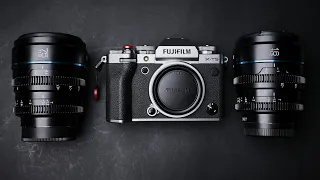 Impressive! Sirui Nightwalker 16mm and 75mm T1.2 Review On Fujifilm X-T5