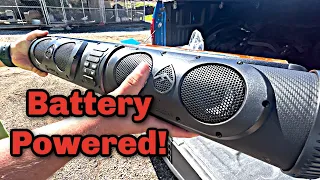 ECOXGEAR Battery Powered SoundBar!! (Best Sound Bar On The Market?)