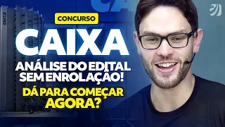 Edital Concurso Caixa PUBLICADO: análise SEM ENROLAÇÃO! Dá para começar agora? (Renan Duarte)