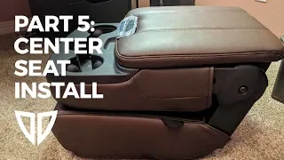 How to Install a Ram Front Bench Seat - Part 5: Installing the bench seat