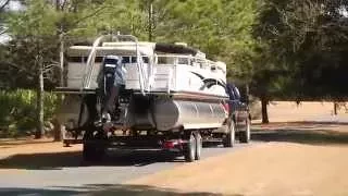 SUN TRACKER Boat Safety 3 - Trailering