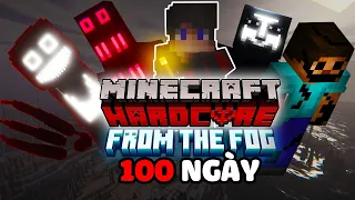 Tóm Tắt Sinh Tồn 100 Ngày Minecraft From The Fog Siêu Khó !!
