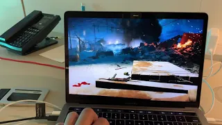 Battlefield 5 running on MacBook Pro 13 2016