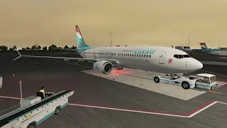 [P3DV5] iFLY 737 MAX8 LUXEMBOURG TO ALICANTE ELLX/LEAL