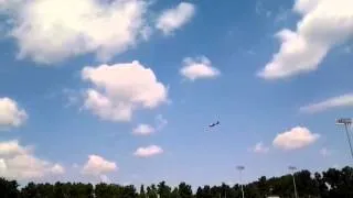 Fly over for Air Evac 109