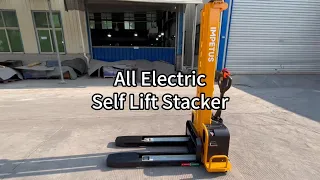 Impetus full electric self lifting stacker