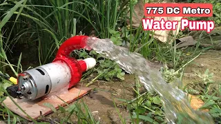 (POWERFUL WATER PUMP) Make a homemade water pump with simple materials, FULL TUTORIAL.