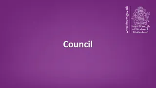 RBWM Council - 16 April 2024