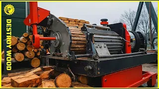 Amazing Homemade Firewood Processing Machine, Super Fast Wood Cutting Machine On Another Level 🪓 3