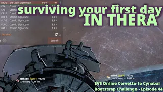 The Perks and Perils of Thera – EVE Online Corvette to Cynabal Bootstrap Challenge – Ep. 44