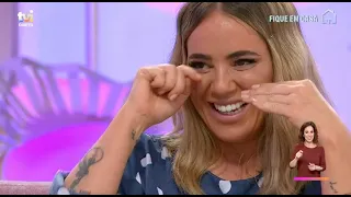 Gisela João emociona-se com palavras de Cristina Ferreira | Dois às 10