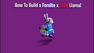 How to Build the Fortnite x LEGO Llama