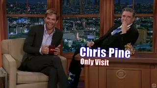 Chris Pine - Accuses Craig of Oral Fixation - Only Appearance on Craig Ferguson