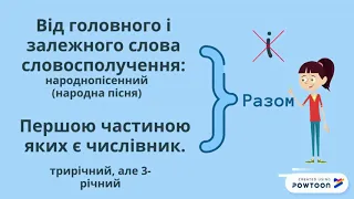 Скрайбінг - Написання складних прикметників