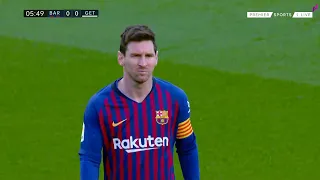 Lionel Messi vs Getafe (Home) 2018-19 English Commentary HD 1080i
