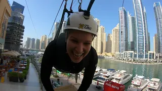 XLINE Dubai 🇦🇪 Marina Zipline