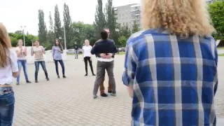 Танцевальный флешмоб во Владимире от агентства "Дари-поступок"