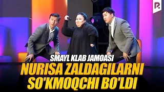 QVZ 2023 | Smayl klab jamoasi - Nurisa zaldagilarni so'kmoqchi bo'ldi