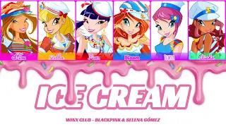 Winx Club sing 'Ice Cream' by BlackPink & Selena Gómez Lyrics [Color coded rom/Eng/Esp]