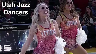 Utah Jazz Dancers - NBA Dancers - 2/2/2021 dance performance -- Jazz vs Pistons