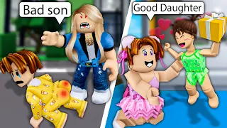 ROBLOX Brookhaven 🏡RP - FUNNY MOMENTS: Peter Has Good Mother and Bad Father