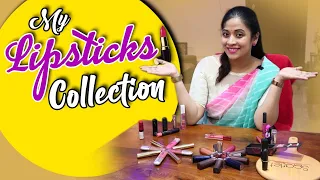 My Lipstick Collection | My Shooting Secrets | 20+ Lipsticks | Vlog | Sushma Kiron