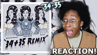 ARIANA GRANDE 34+35 REMIX ft. DOJA CAT & MEGAN THEE STALLION REACTION!! 🤯 | Favour