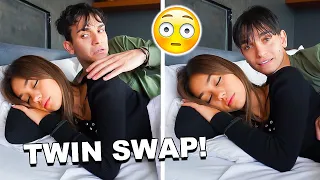 TWIN SWAP Prank To See If My Girlfriend Notices..