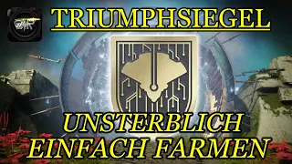 Destiny 2 : Tipps, einfach kills Farmen) Unsterblich Triumphsiegel Deutsch/German