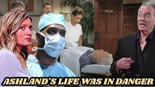 Young And The Restless Spoilers Ashland's life was in danger, he was taken to the emergency room