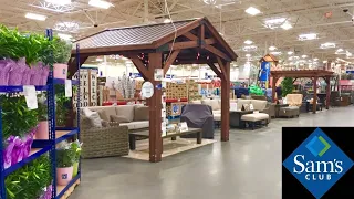 SAM'S CLUB PATIO FURNITURE KITCHENWARE OUTDOOR ITEMS SHOP WITH ME SHOPPING STORE WALK THROUGH