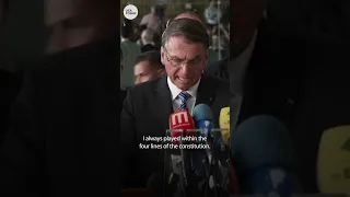 Brazilian President Jair Bolsonaro does not concede election | USA TODAY #Shorts