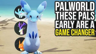 Palworld - Best Pals For The Absolute Best Start! (Palworld Best Pals Early Game)
