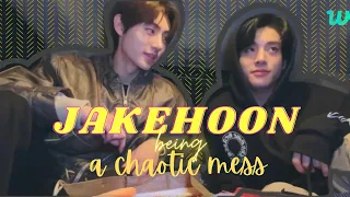 if it's jakehoon, it's chaotic. || jake and sunghoon recent funny/cute moments