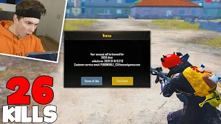 DID I GET BANNED? | PUBG MOBILE 🐼